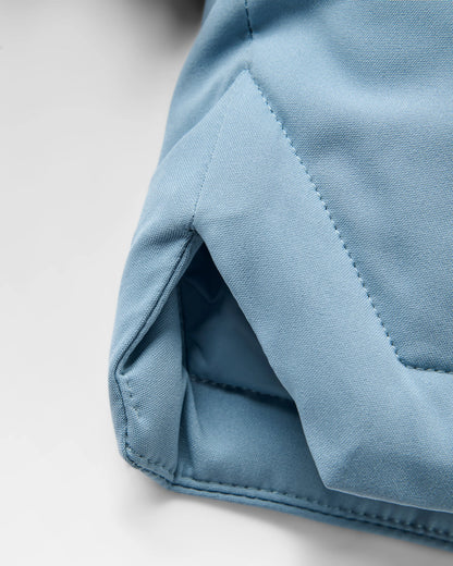 Lumi Insulated Parka - Faded Denim - Flatlay