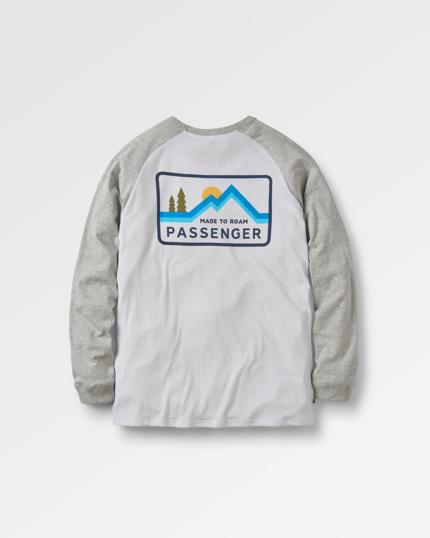 Made To Roam Recycled LS T-Shirt - White