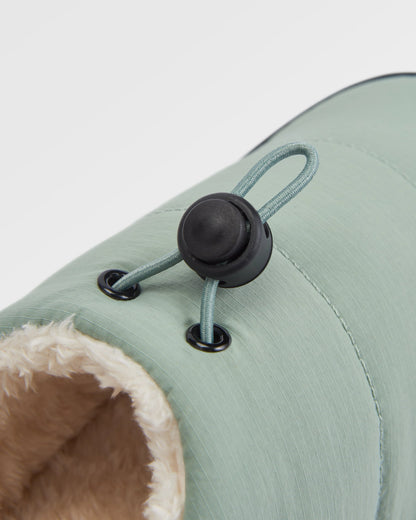 Step Out Women's Slipper - Pistachio - Flatlay