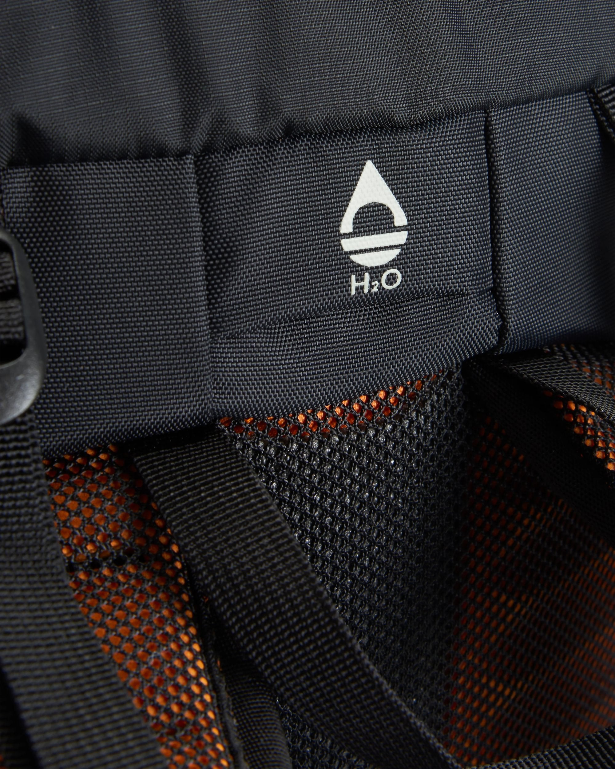 Trailscape Recycled 24L Backpack - Black - Flatlay