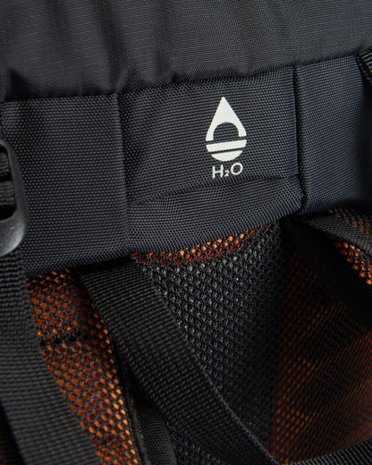 Trailscape Recycled 24L Backpack - Black - Flatlay