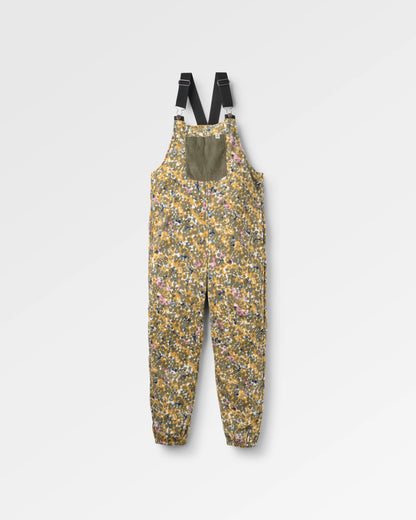 Ace Polar Fleece Dungarees - Powder Camo Dusty Olive - Flatlay