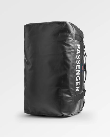 Roamer Recycled 60L Duffel Bag - Phantom Black - Flatlay