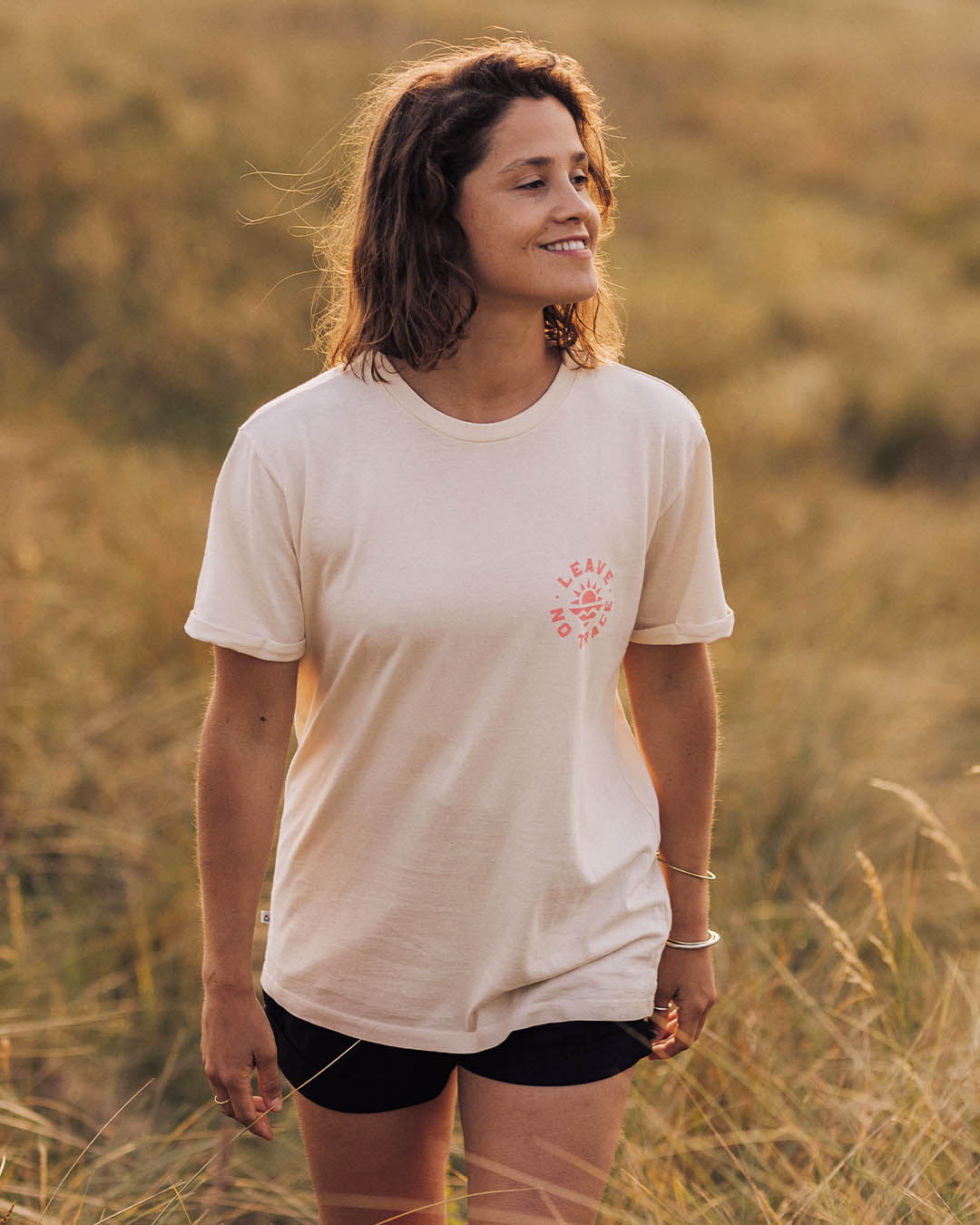 Wildly Recycled Cotton T-Shirt - Birch