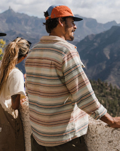 Island Twill Shirt - Birch Beach Stripe - Lifestyle