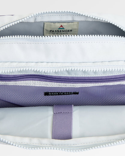 Travel Wash Kit 2.0 - Heather/ Deep Purple - Flatlay