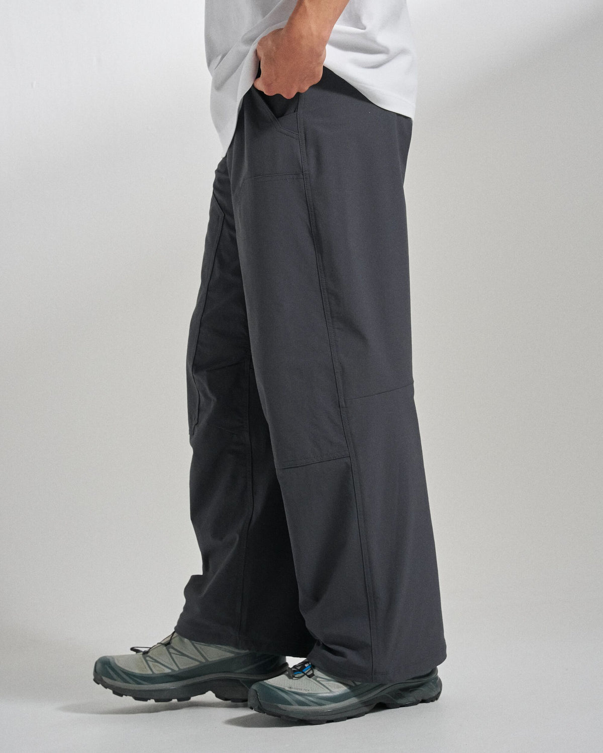 Tahoe Lined Active Trouser - Charcoal - Studio Model