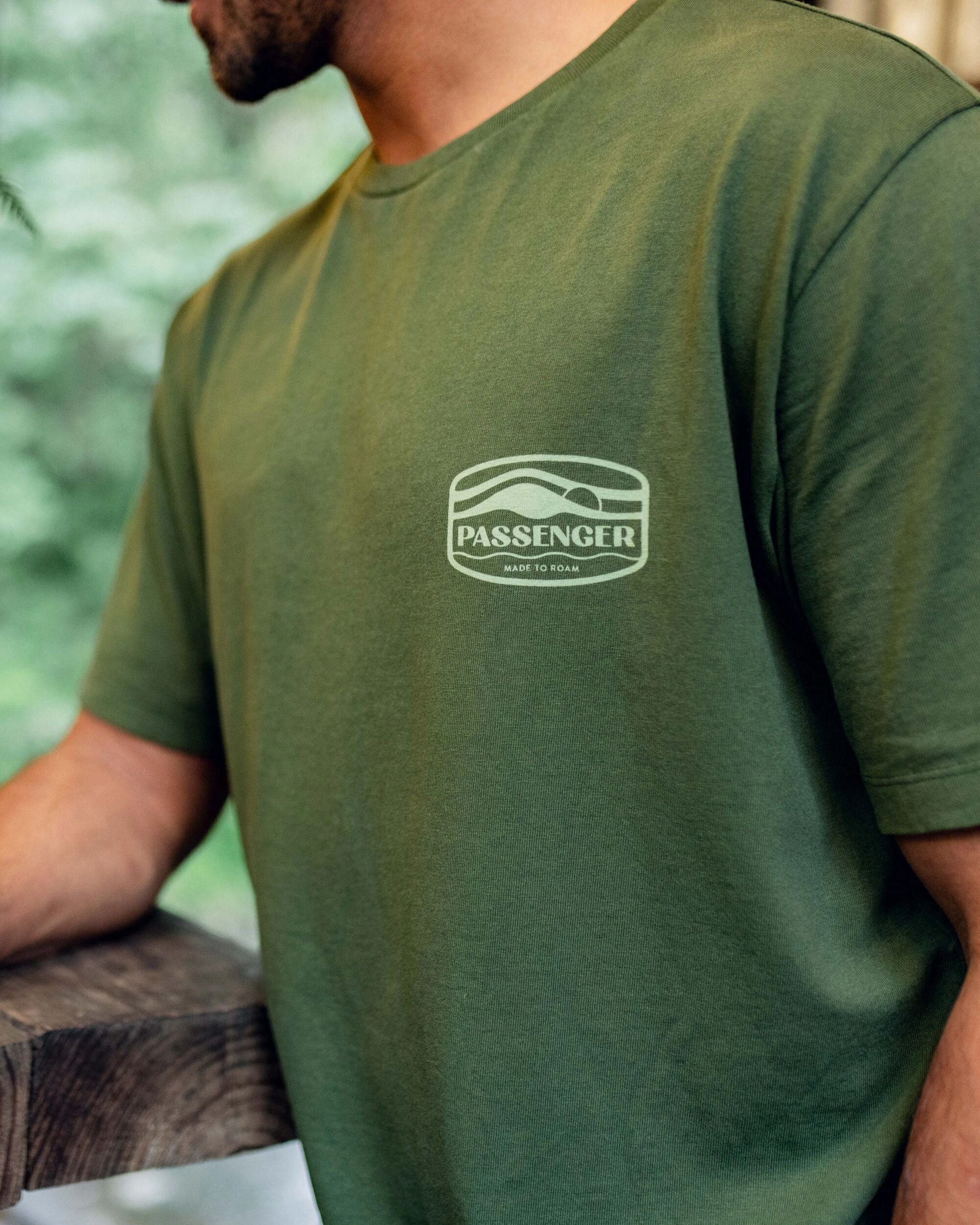 Rambler Recycled Cotton T-Shirt - Fir Tree - Lifestyle