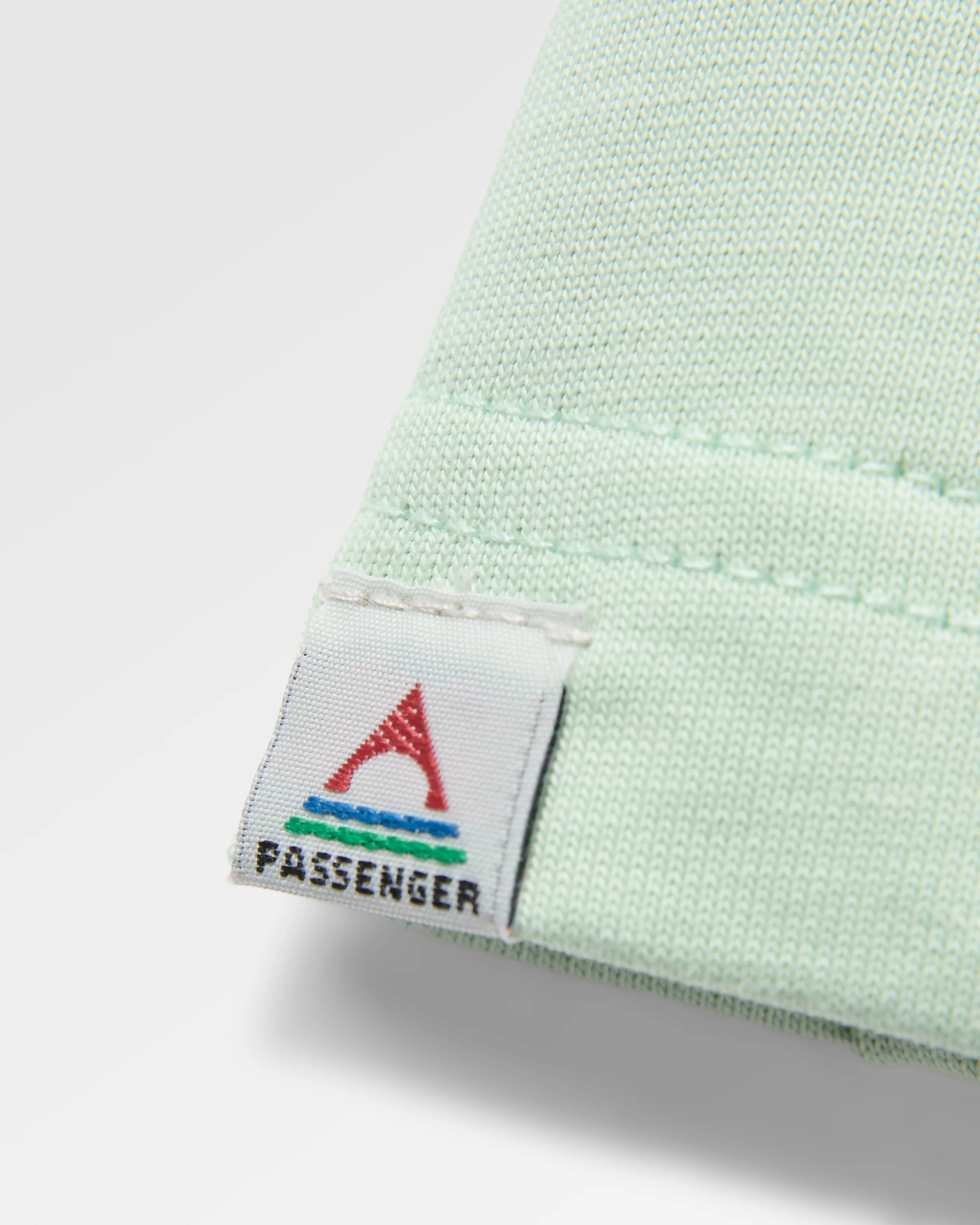 Snapshot Organic Cotton Relaxed Fit T-Shirt - Spearmint - Flatlay