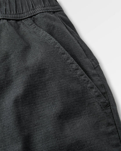 Kimmer Ripstop Short - Black - Flatlay
