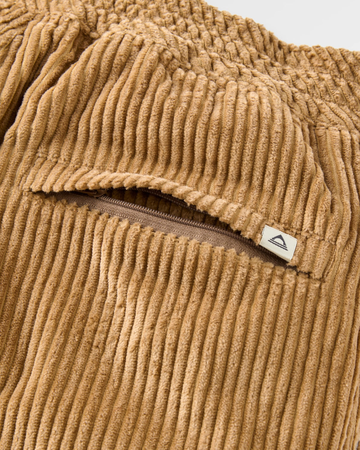 Bracken Lined Trouser - Caramel - Flatlay