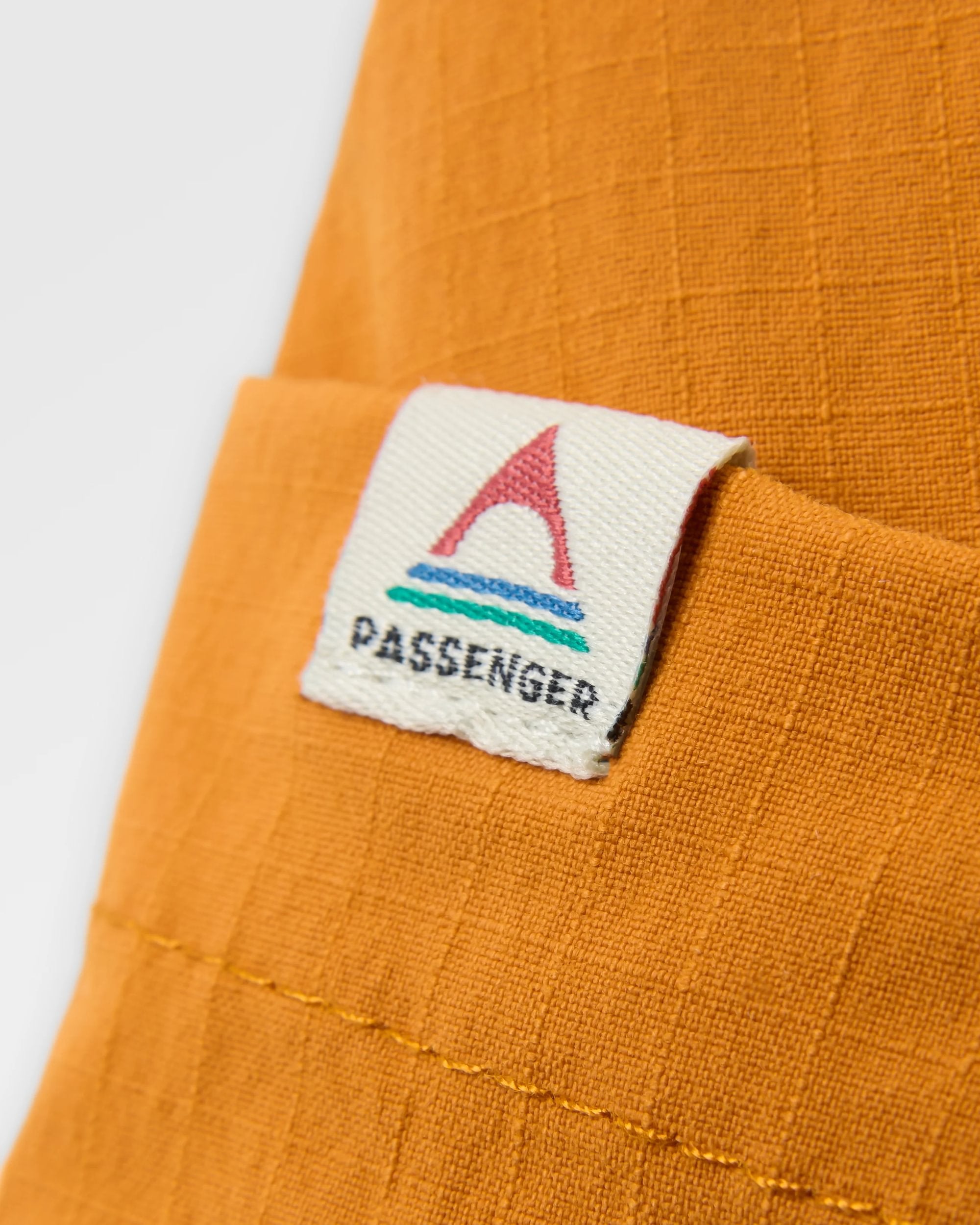 Refuel Ripstop Dress - Retro Orange - Flatlay
