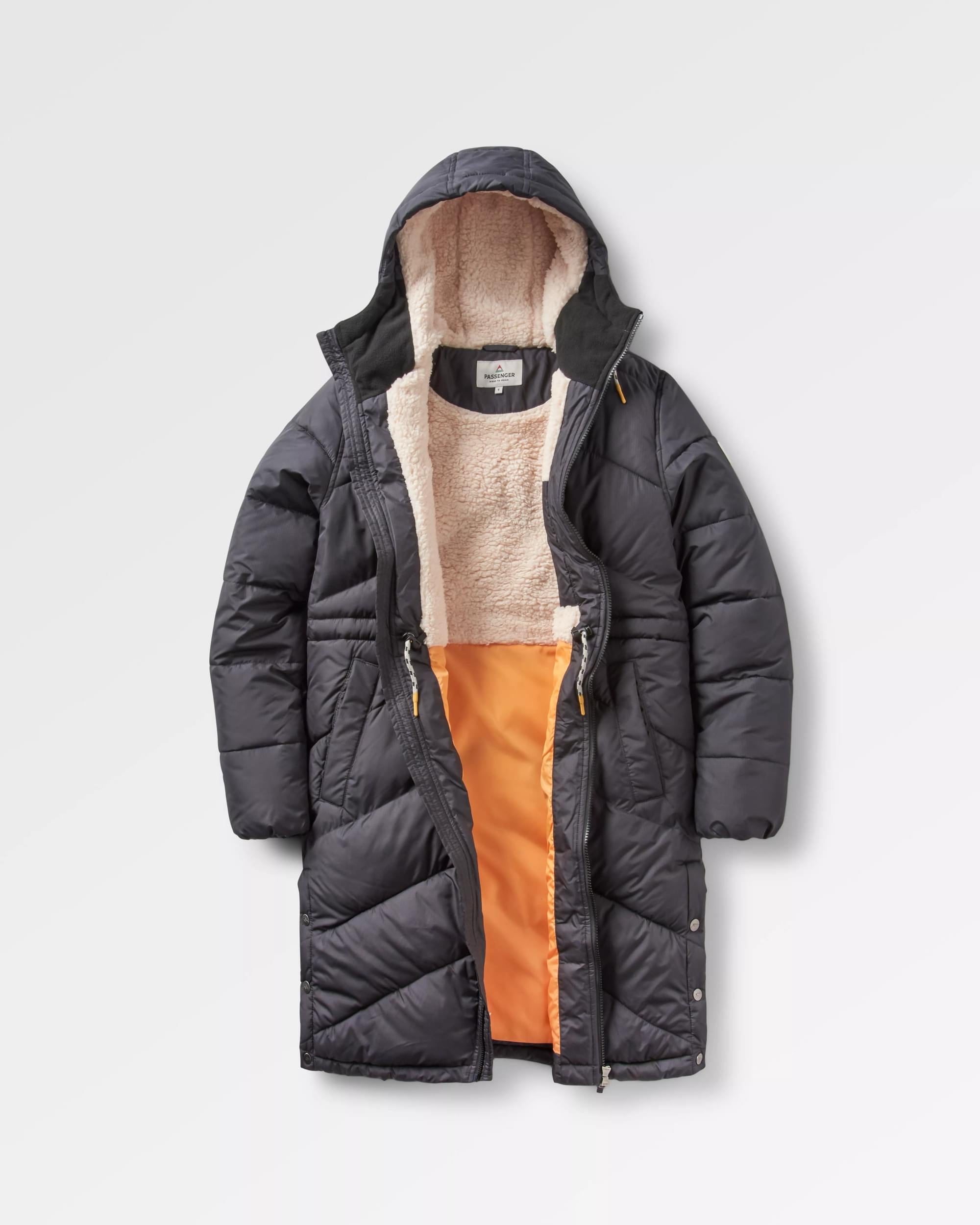 Kinsey 2.0 Recycled Jacket - Phantom Black - Flatlay