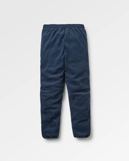Woodland Recycled Polartec® Fleece Jogger - Rich Navy - Flatlay
