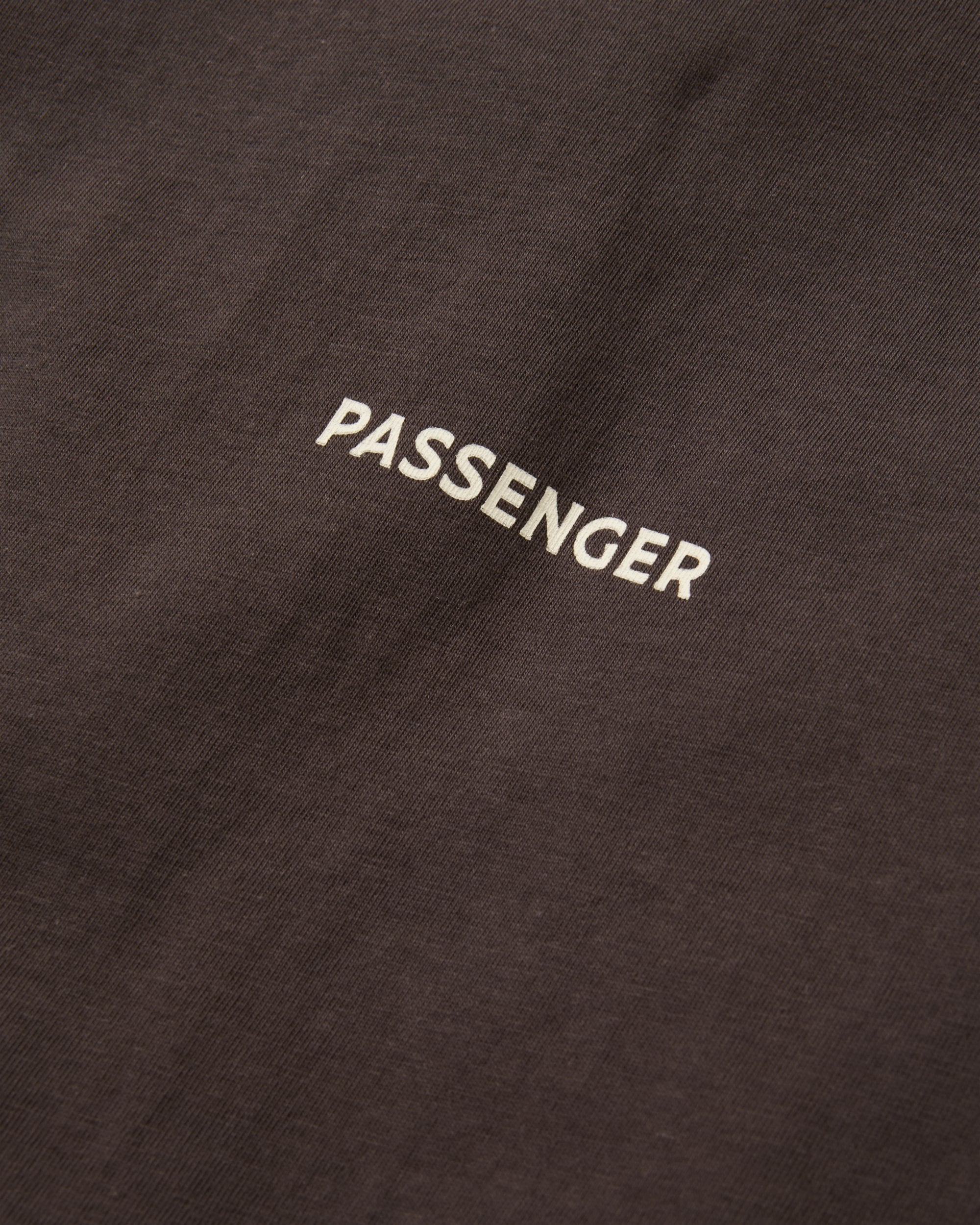 Cutout Organic Cotton T-Shirt - Espresso - Flatlay