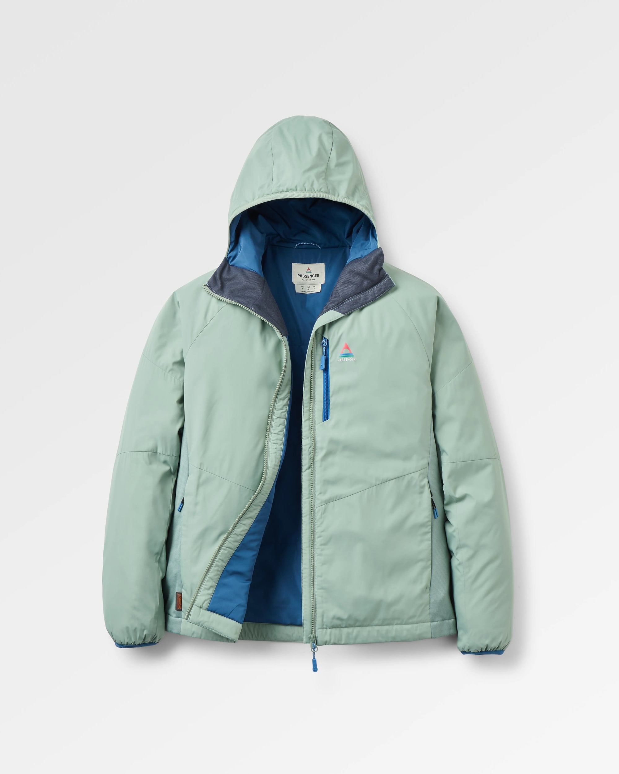 Shasta Lightweight Recycled Thermore® Insulated Jacket - Pistachio - Flatlay