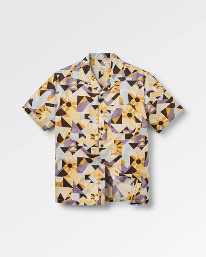 Cove Short Sleeve Shirt - Sun Patch Desert - Flatlay