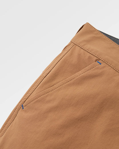 365 Trail Roll Up Short - Toffee - Flatlay