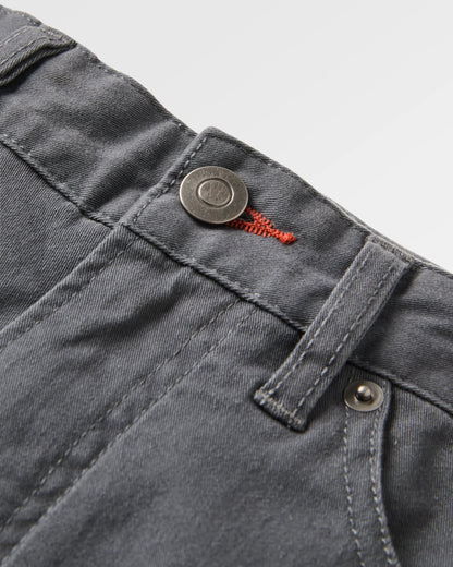 365 5 Pocket Trouser - Charcoal - Flatlay