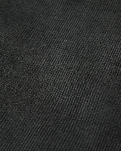 Someday Organic Corduroy Trouser - Black - Flatlay