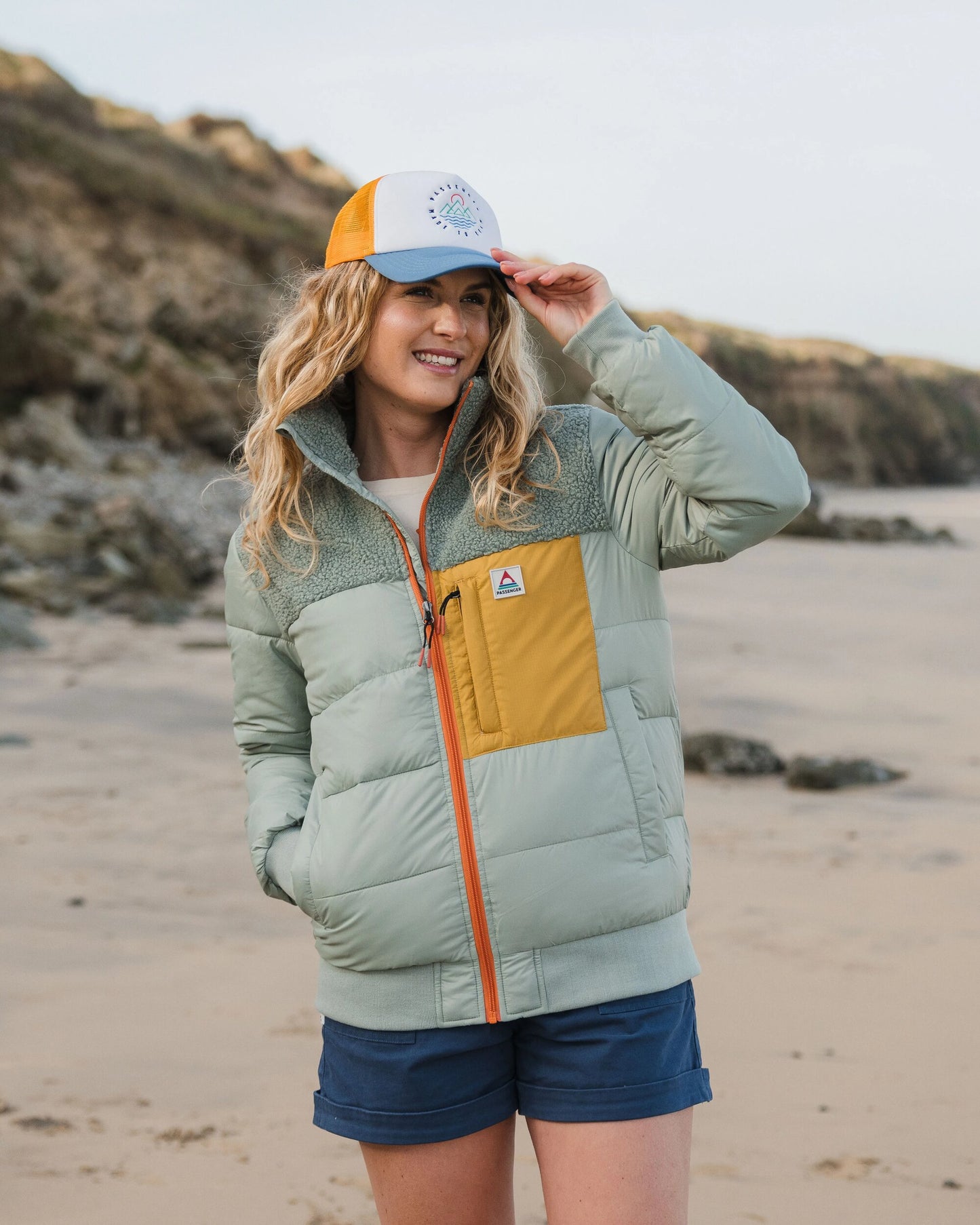 Inspire Recycled Insulated Jacket - Pistachio