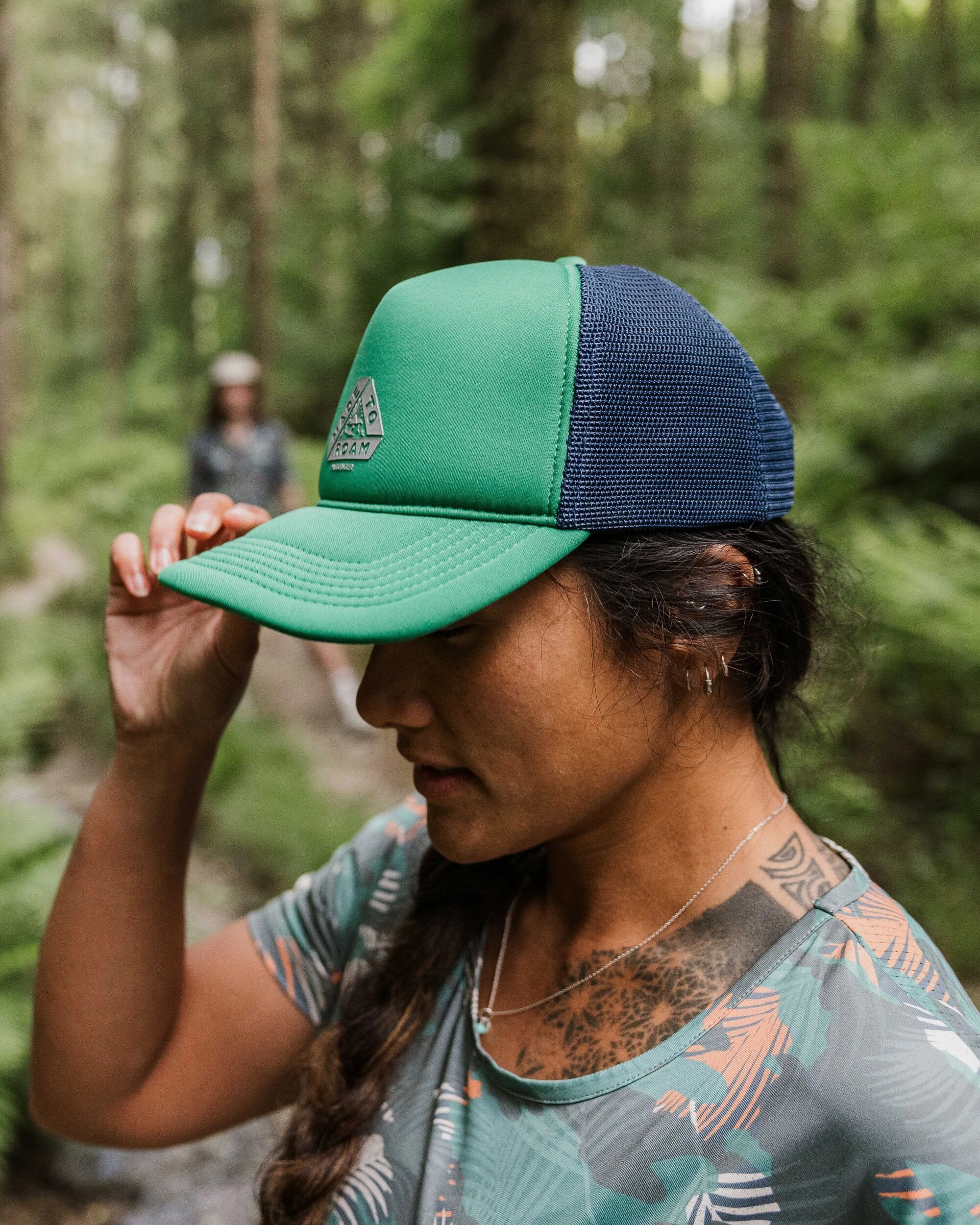 Trail Active Trucker Cap - Greenlake - Lifestyle - Female