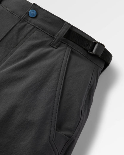 Marin Lined Active Trouser - Charcoal - Flatlay