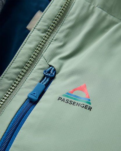 Shasta Lightweight Recycled Thermore® Hoodless Jacket - Pistachio - Flatlay