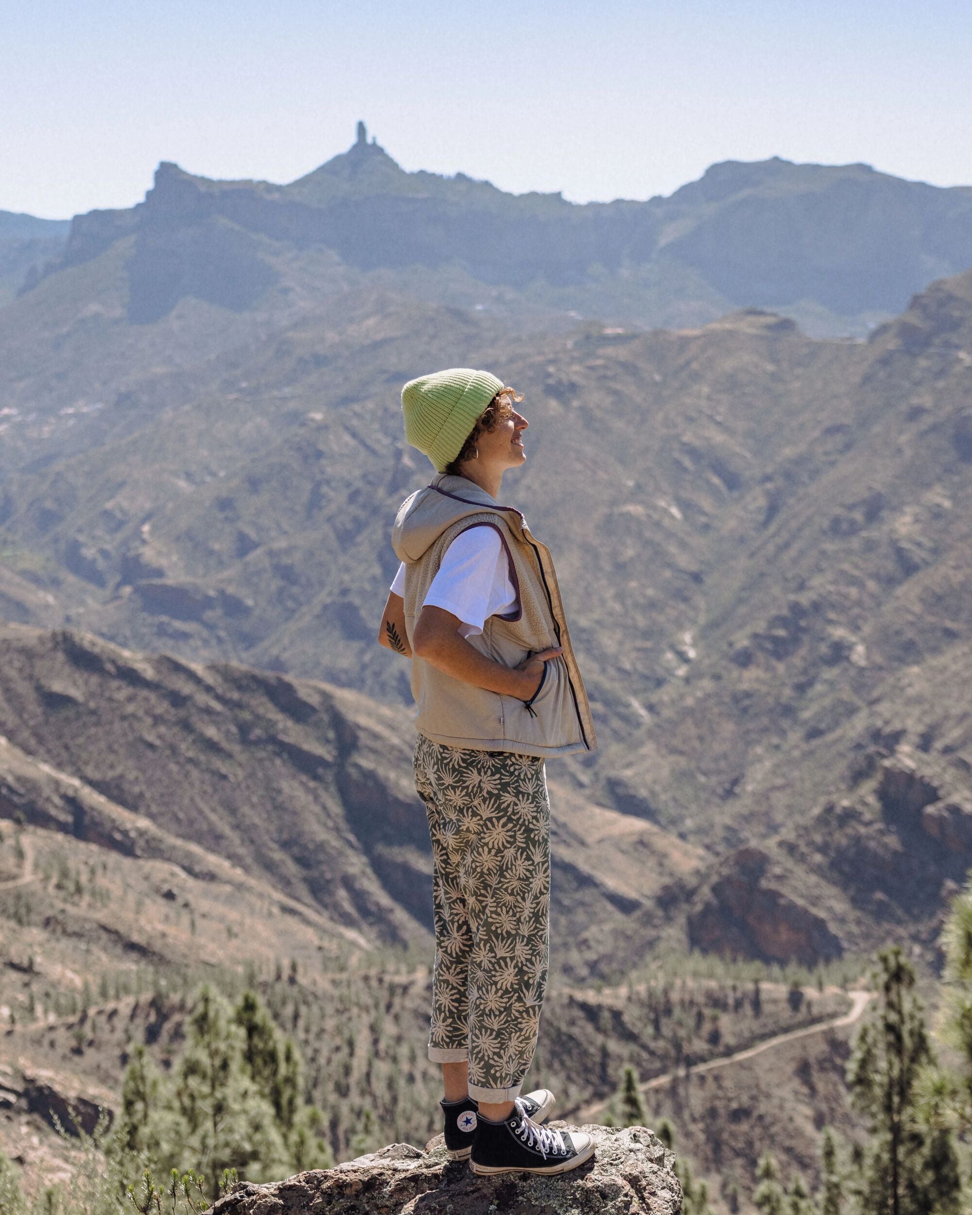 Meadows Organic Cotton Cord Dungarees - Seaweed Pistachio - Lifestyle