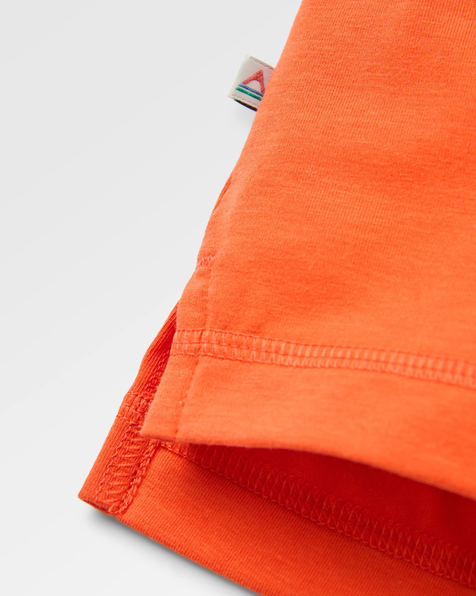 Breeze DriRelease® Trail Women's T-Shirt - Ember Orange - Flatlay