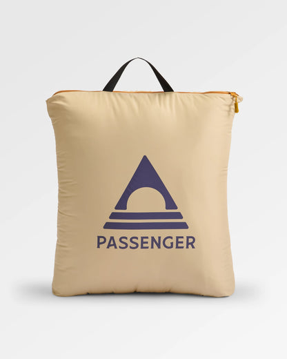 Cabin Recycled Sherpa Blanket - Sun Patch Desert - Flatlay