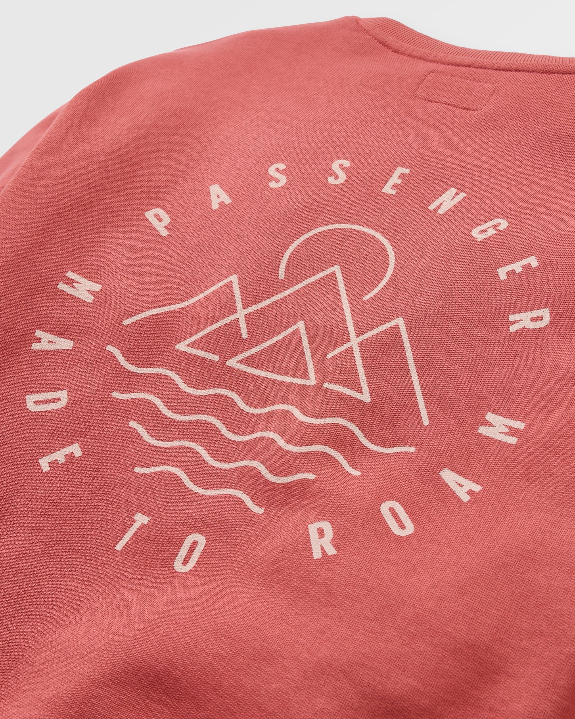 Escapism Sweatshirt - Redwood - Flatlay