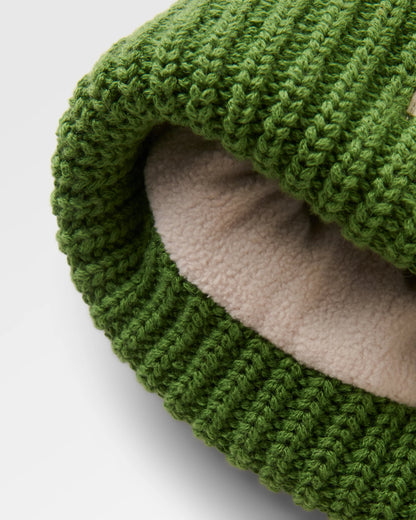 Beechwood Fleece Lined Beanie - Clover - Flatlay