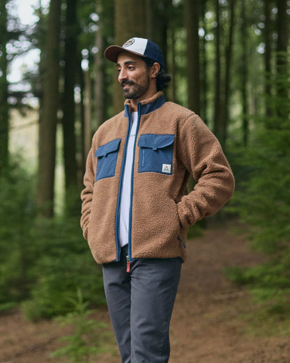 Valiant Deep Pile Fleece - Toffee - Lifestyle