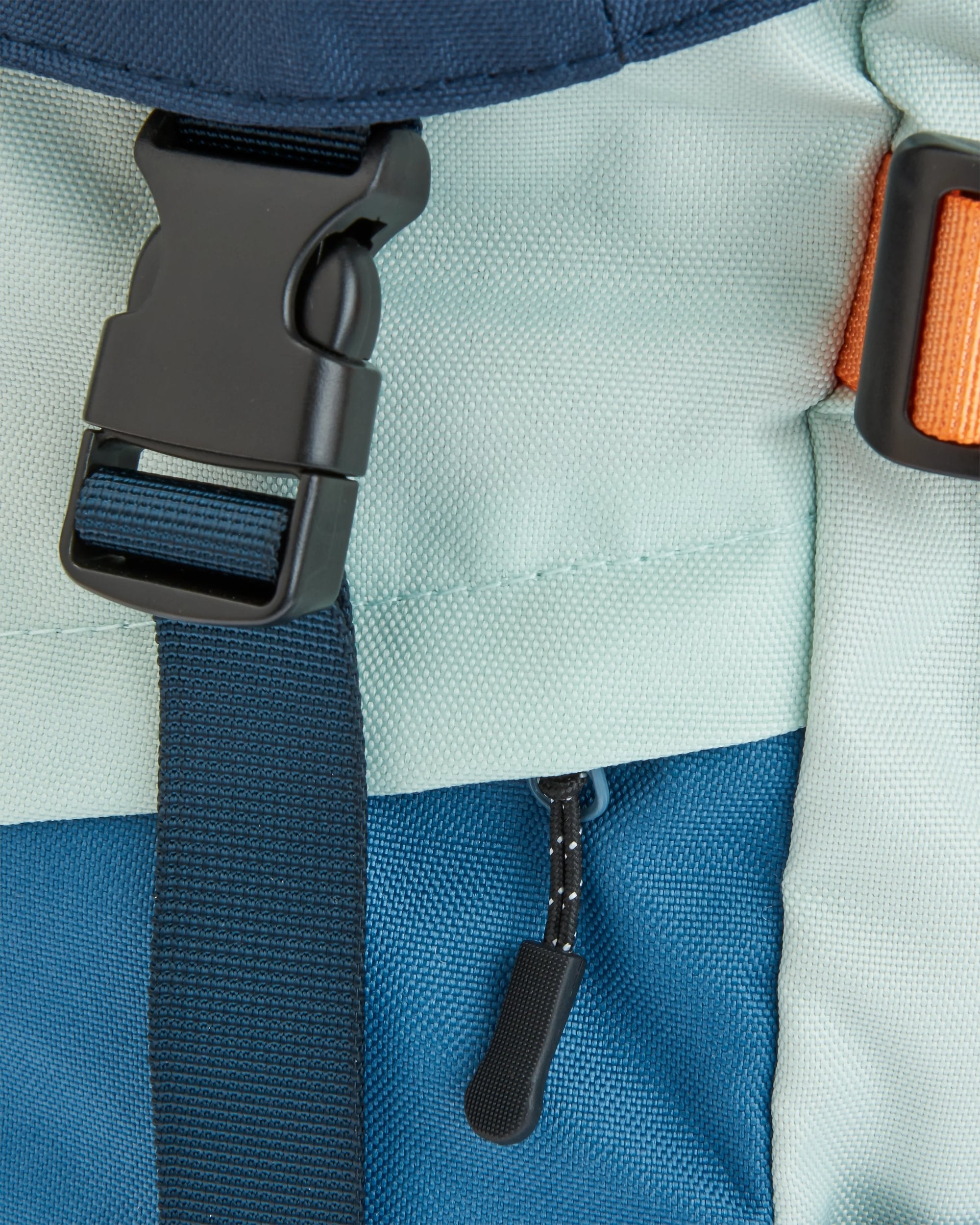 Boondocker Recycled 26L Backpack - Rich Navy/Surf Spray/Moonlight Blue - Flatlay