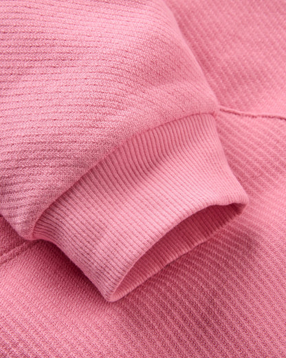 Sneak Hoodie - Pink Rose - Flatlay