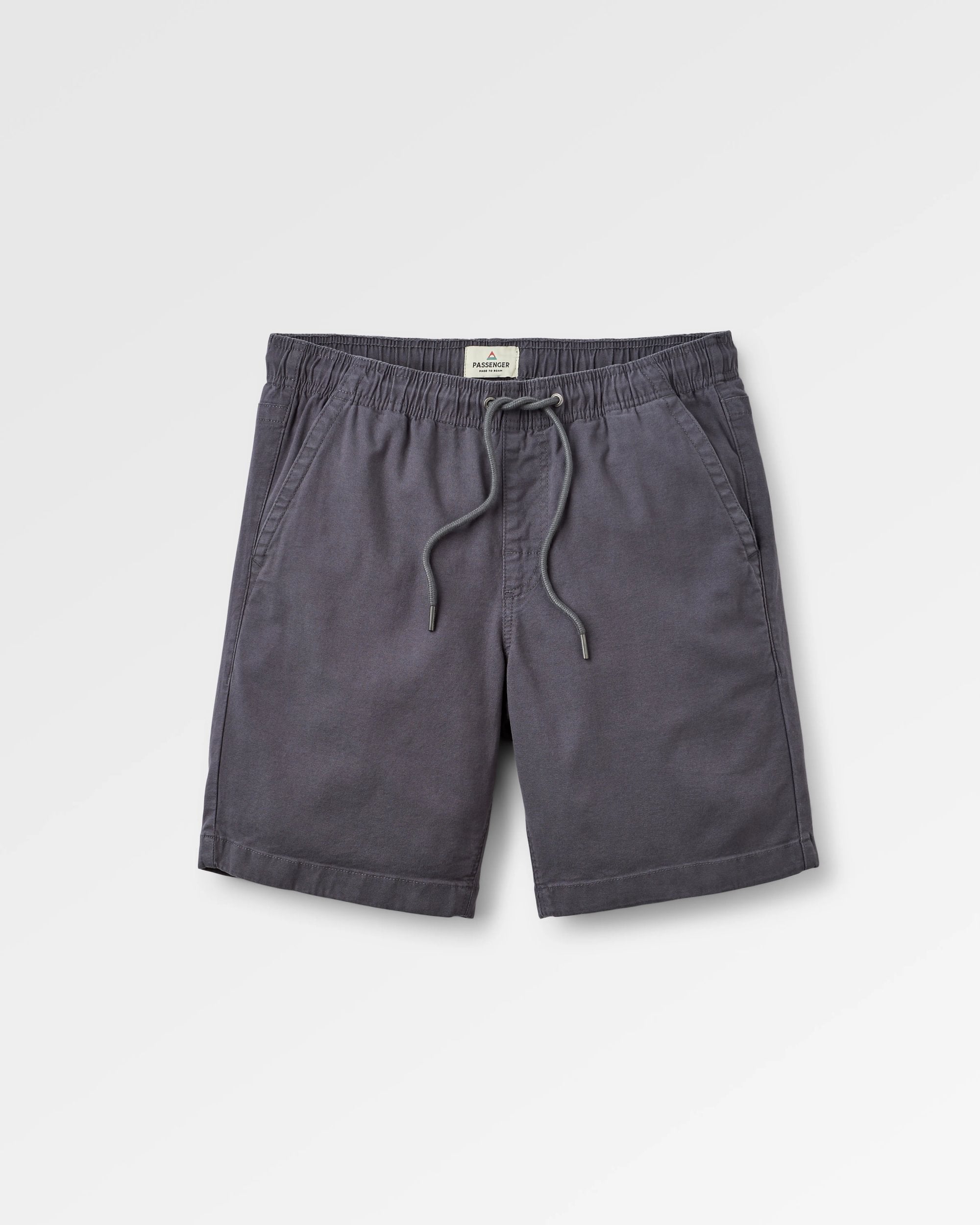 Drifter Organic Cotton Short - Charcoal - Flatlay
