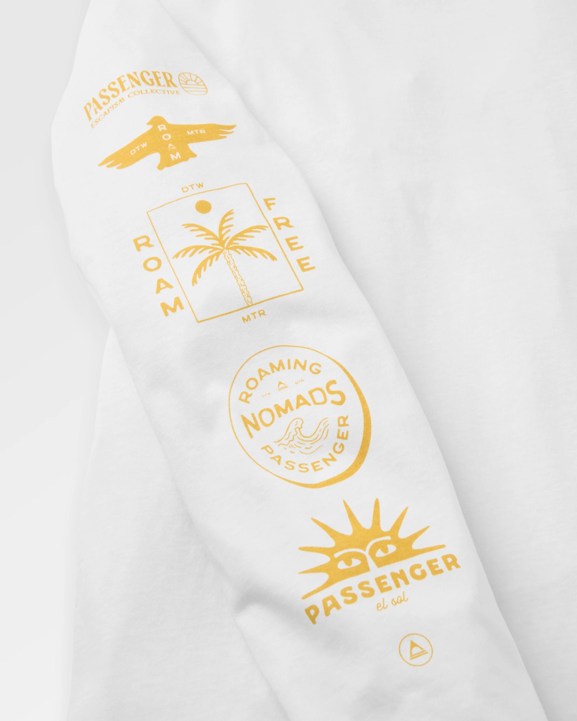 Sonoma LS T-Shirt - White - Flatlay