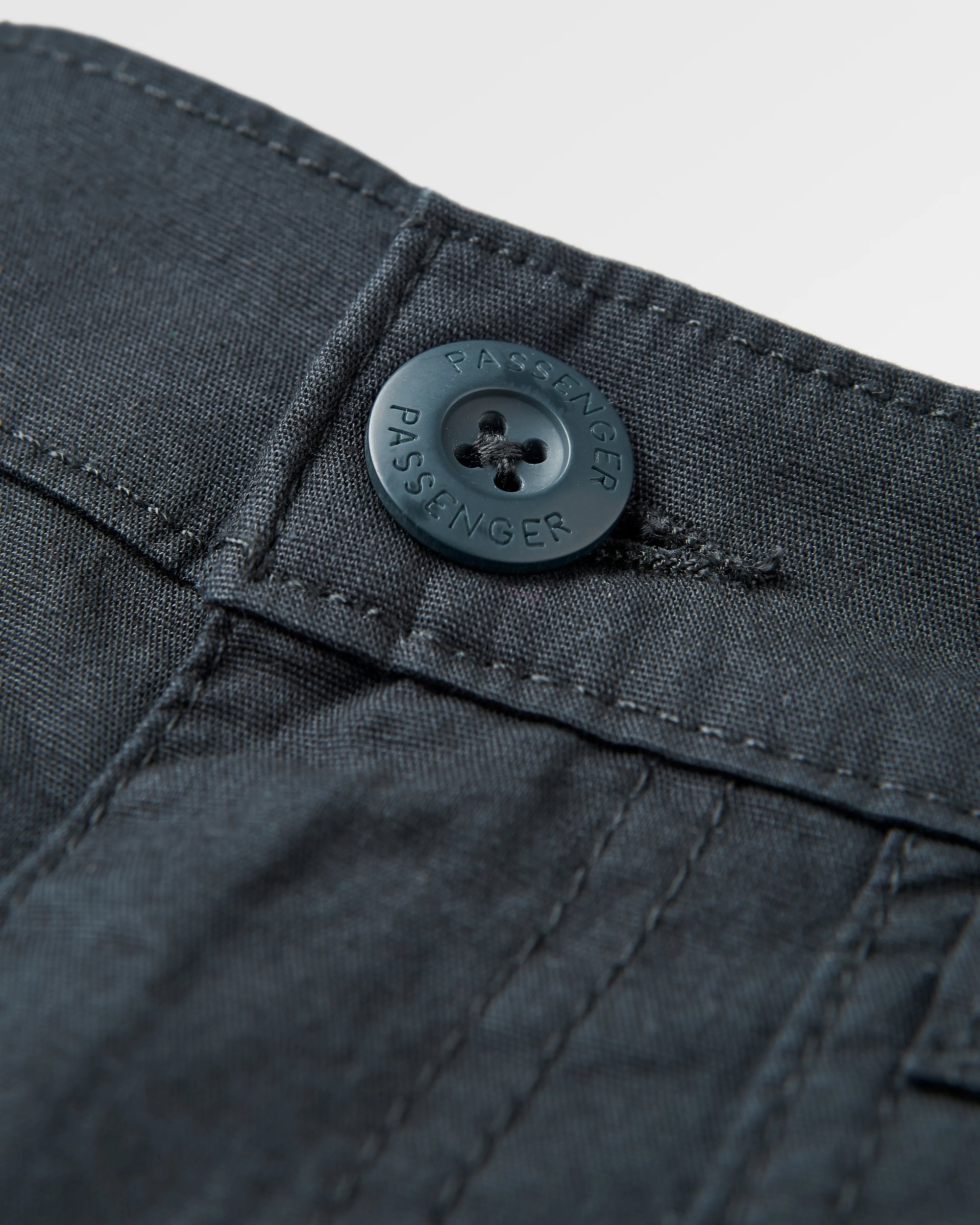 Lani 'Light' Organic Cotton Short - Black - Flatlay