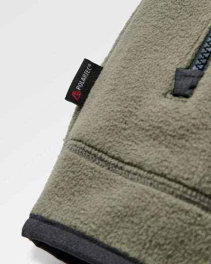Dusk Recycled Polartec® Fleece - Dusty Olive - Flatlay