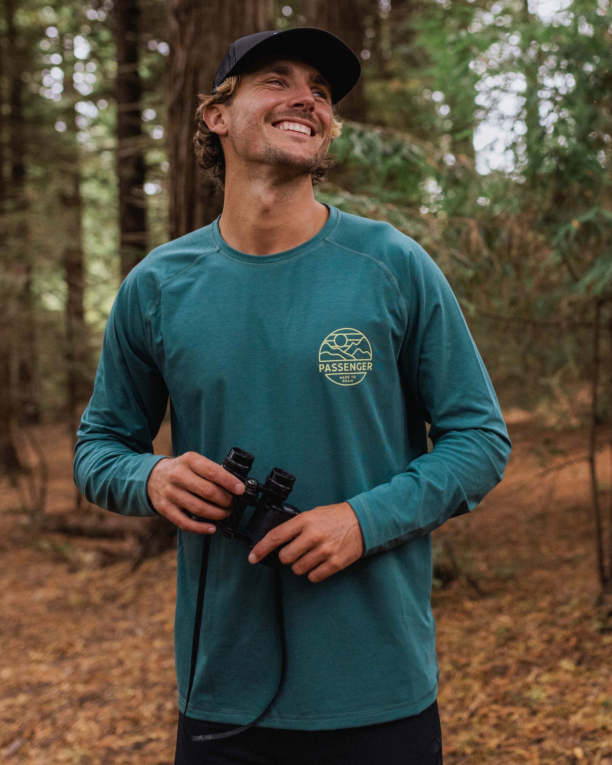 Sedona Drirelease® Recycled Active LS T-Shirt - Deep Ocean - Lifestyle