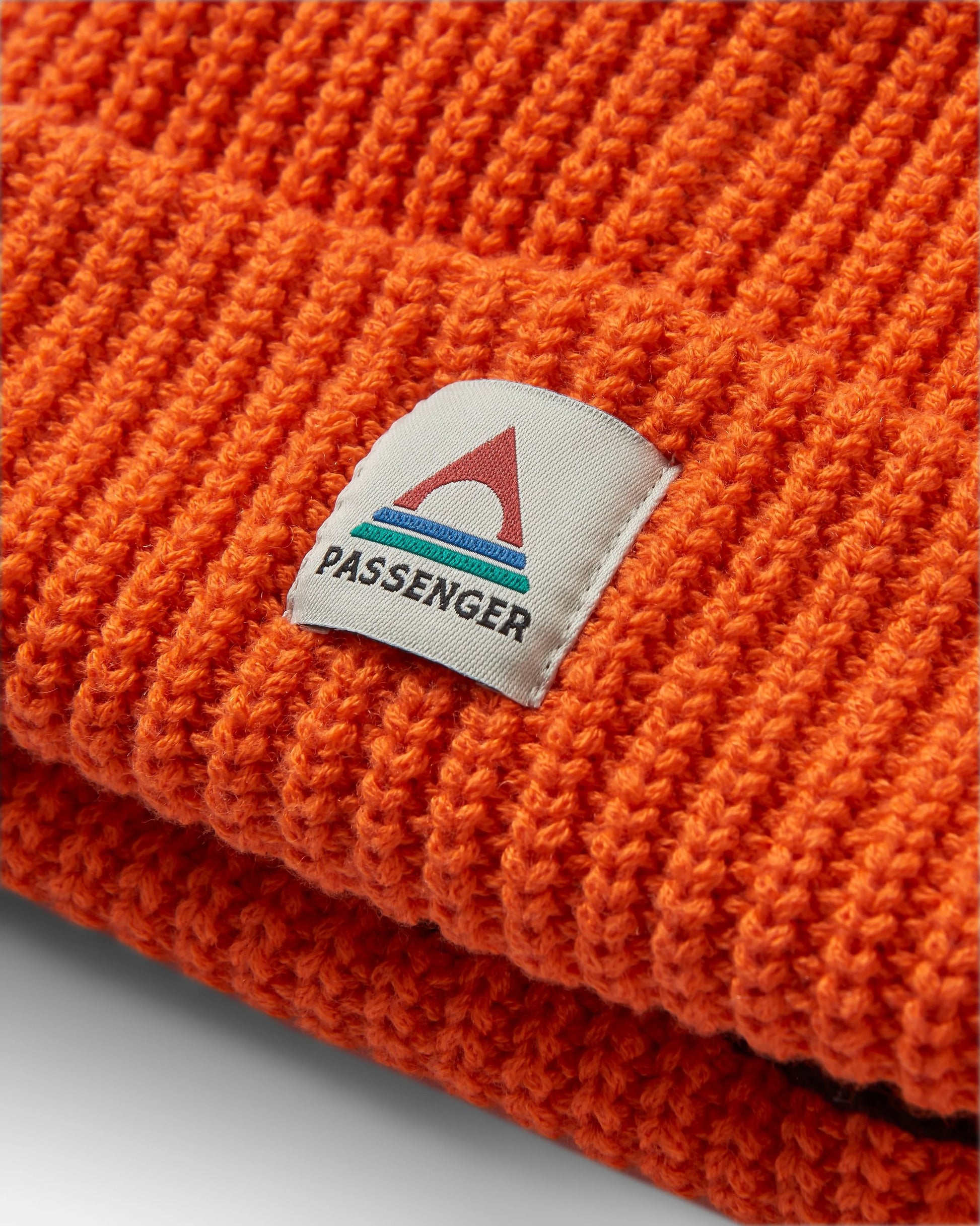 Beechwood Fleece Lined Recycled Beanie - Burnt Orange