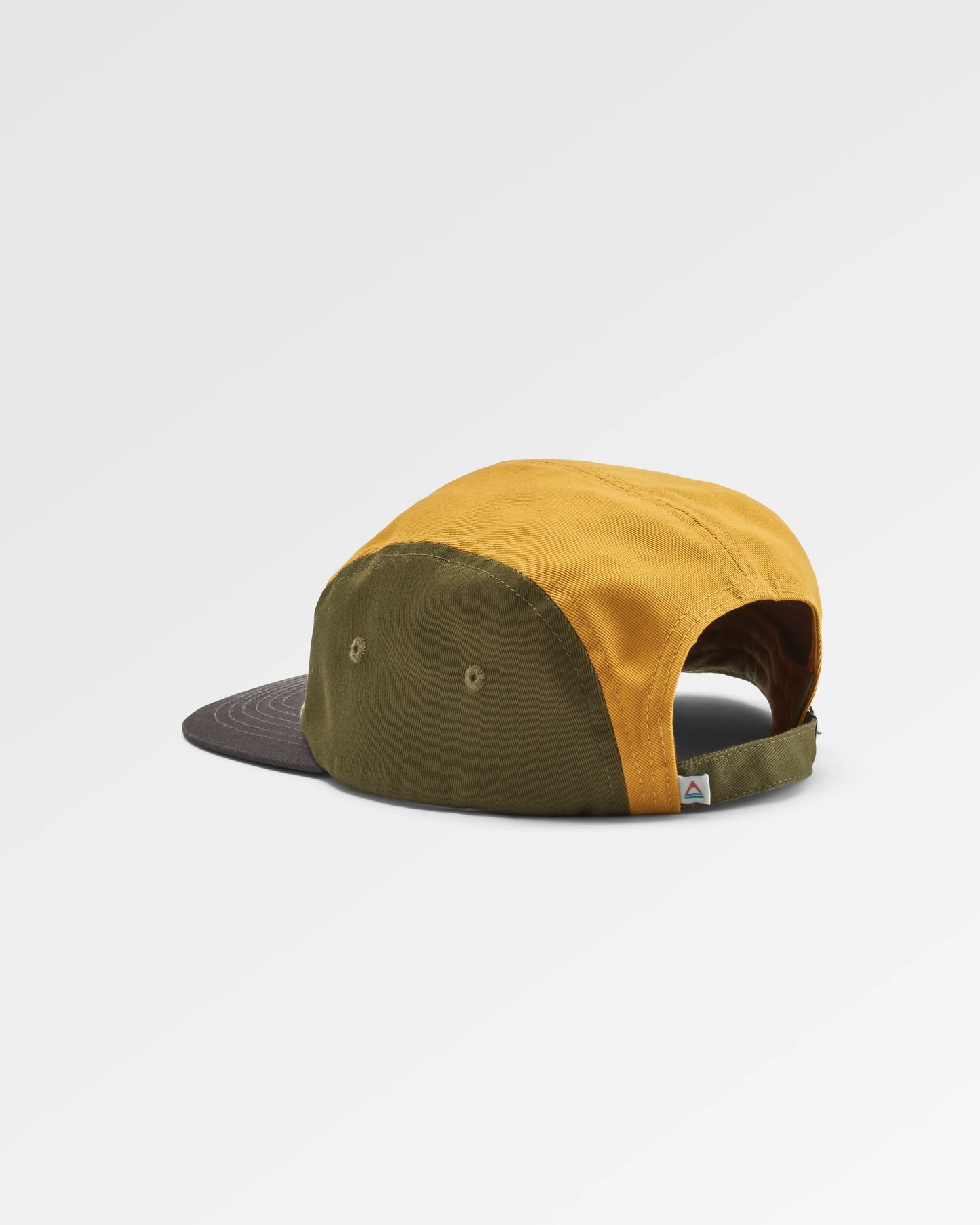 Waves & Trees Recycled 5 Panel Cap - Khaki