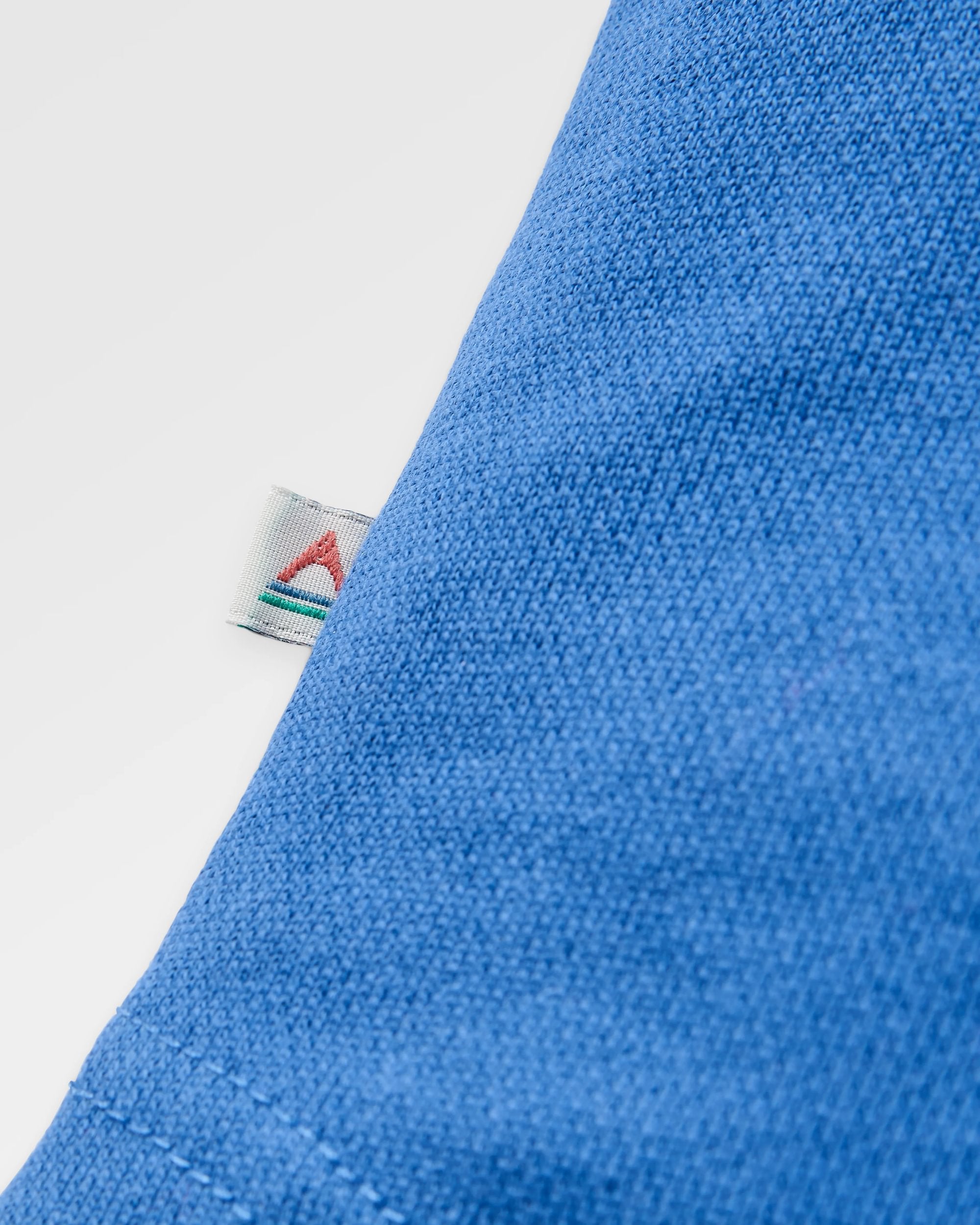 Aerial Long Sleeve Knit Top - Electric Blue - Flatlay