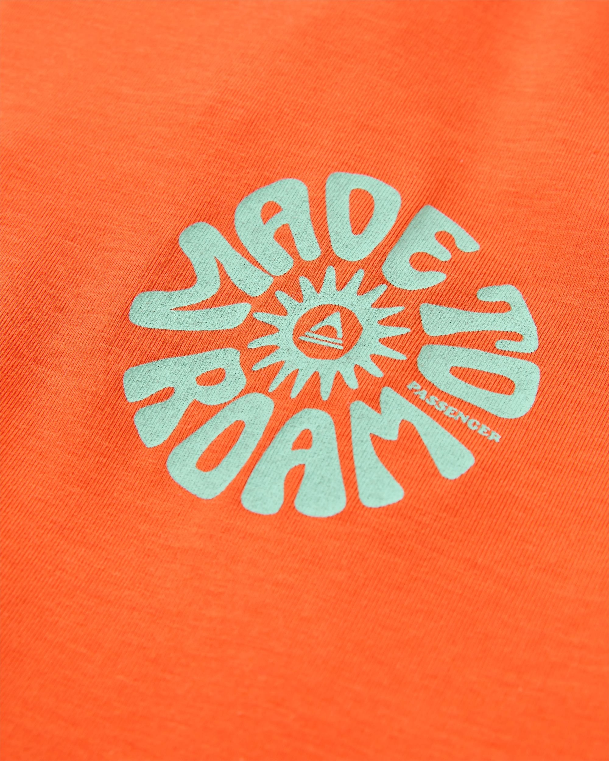 Breeze DriRelease® Trail Women's T-Shirt - Ember Orange - Flatlay
