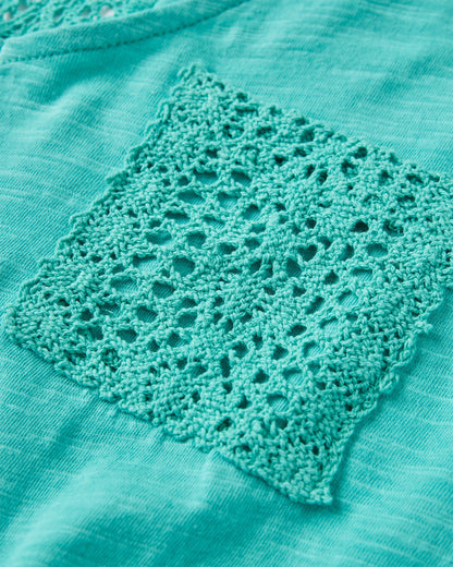 Rivergate Maxi Dress - Aqua - Flatlay