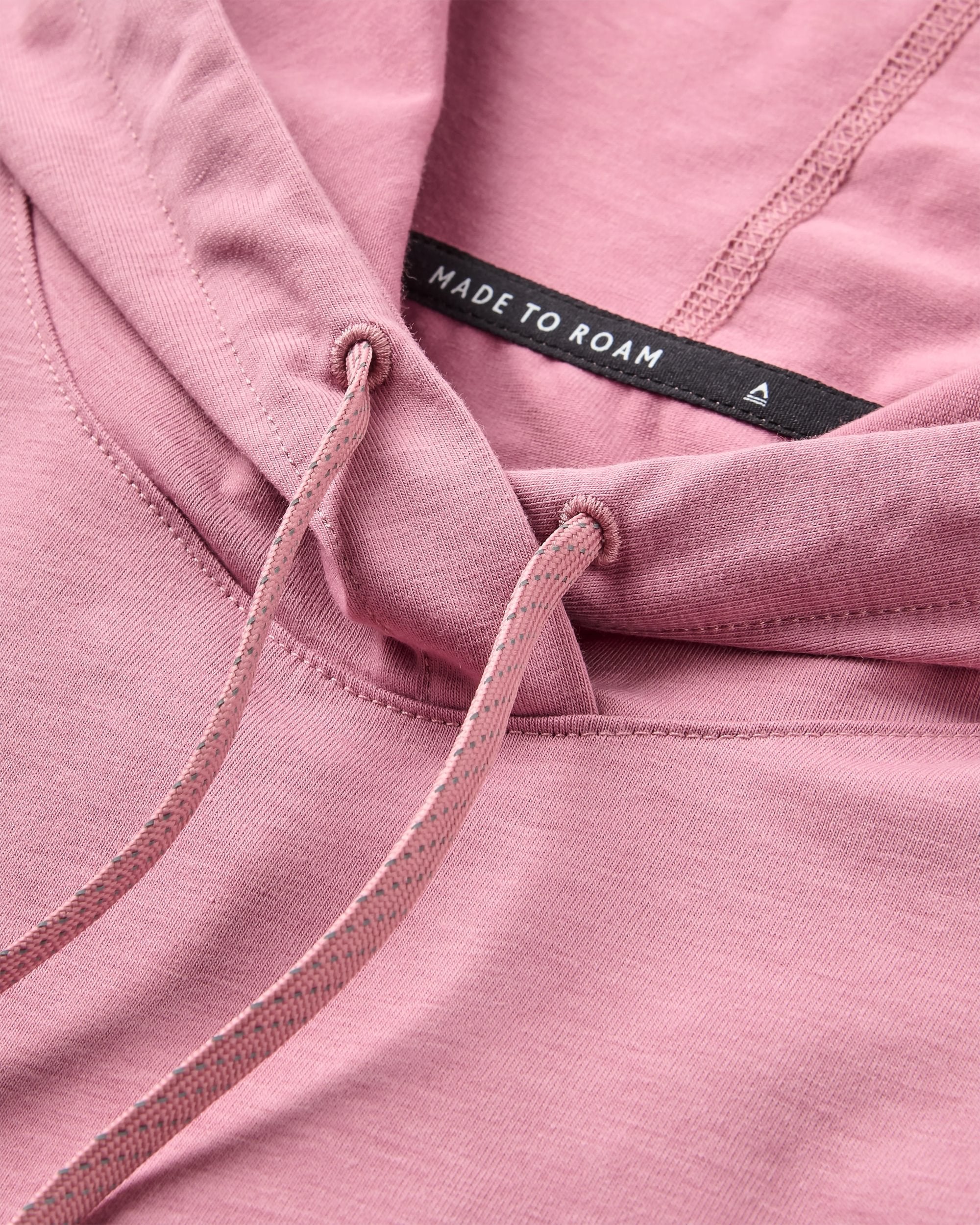 Roamscreen UPF50 Drirelease® Women's Hoodie - Pink Haze - Flatlay