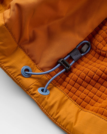 Womens Trailscape Lightweight Insulated Jacket - Retro Orange - Flatlay