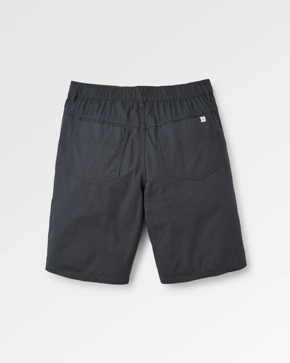 Lani 'Light' Organic Cotton Short - Black - Flatlay