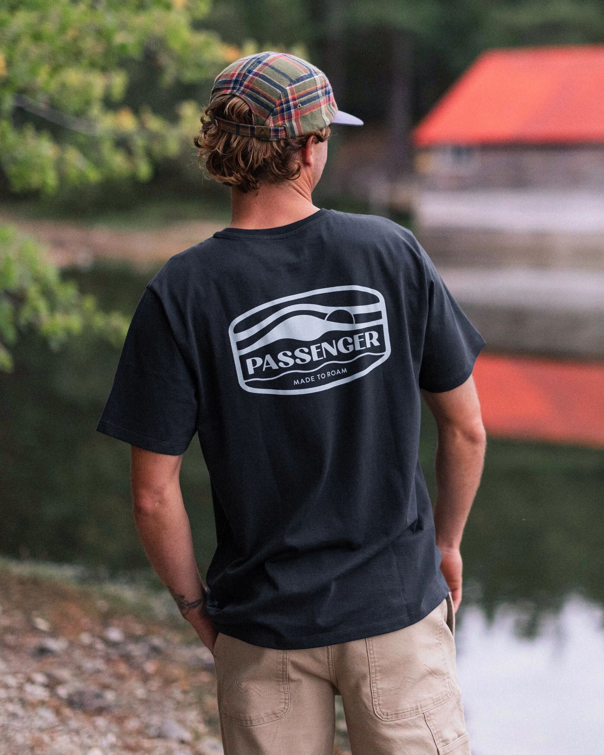 Rambler Recycled Cotton T-Shirt - Black - Lifestyle